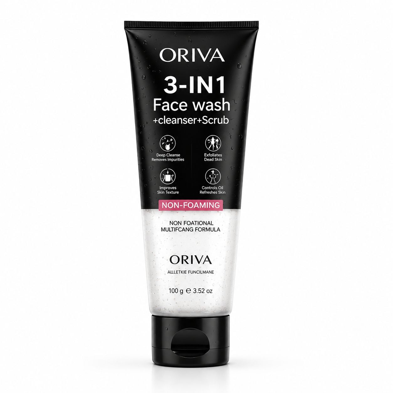 ORIVA 3 in 1 Face Wash
