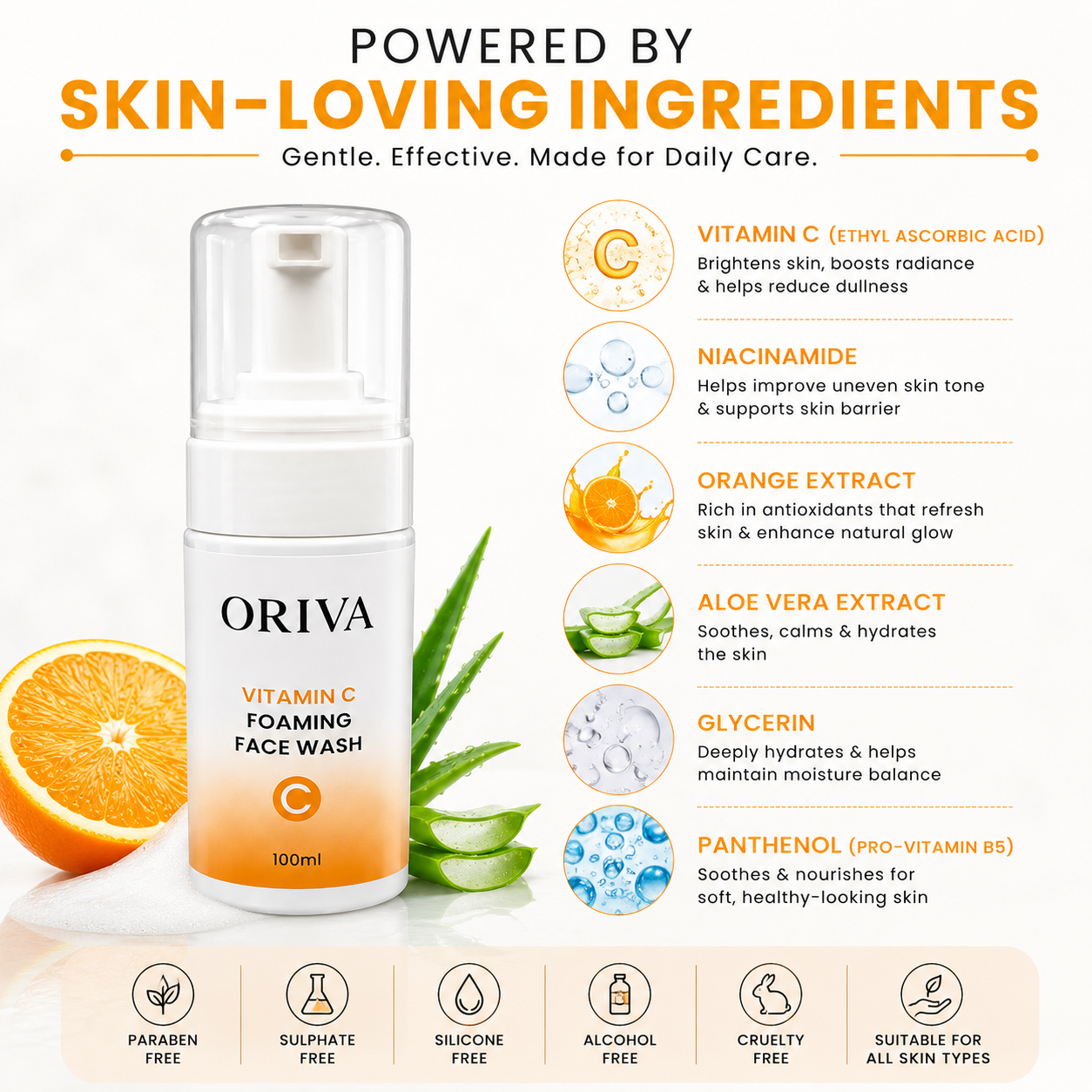 Oriva Vitamin C Face Wash