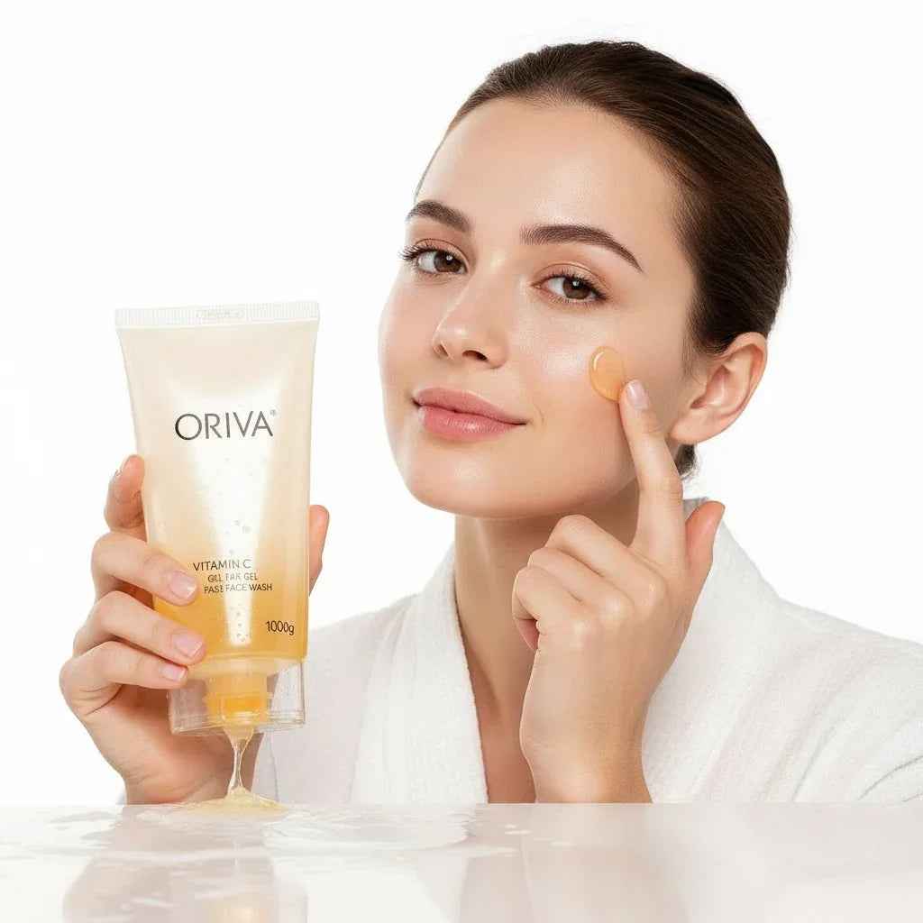 Oriva Vitamin C Face Wash 100g - Refresh and Revitalize Your Skin